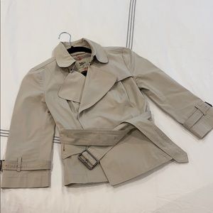 Burberry short trench jacket USA size 2